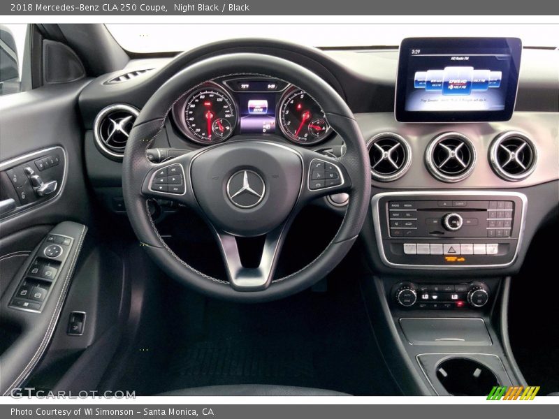 Night Black / Black 2018 Mercedes-Benz CLA 250 Coupe