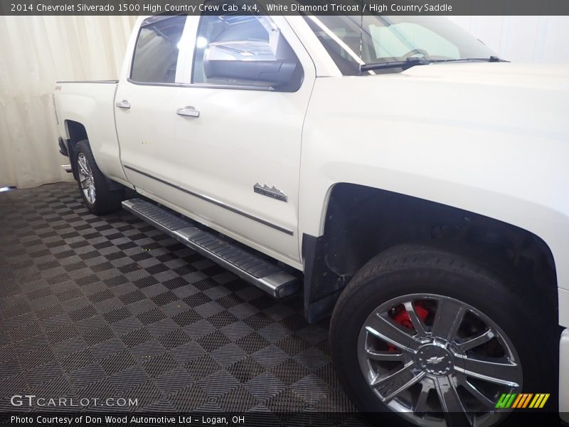 White Diamond Tricoat / High Country Saddle 2014 Chevrolet Silverado 1500 High Country Crew Cab 4x4