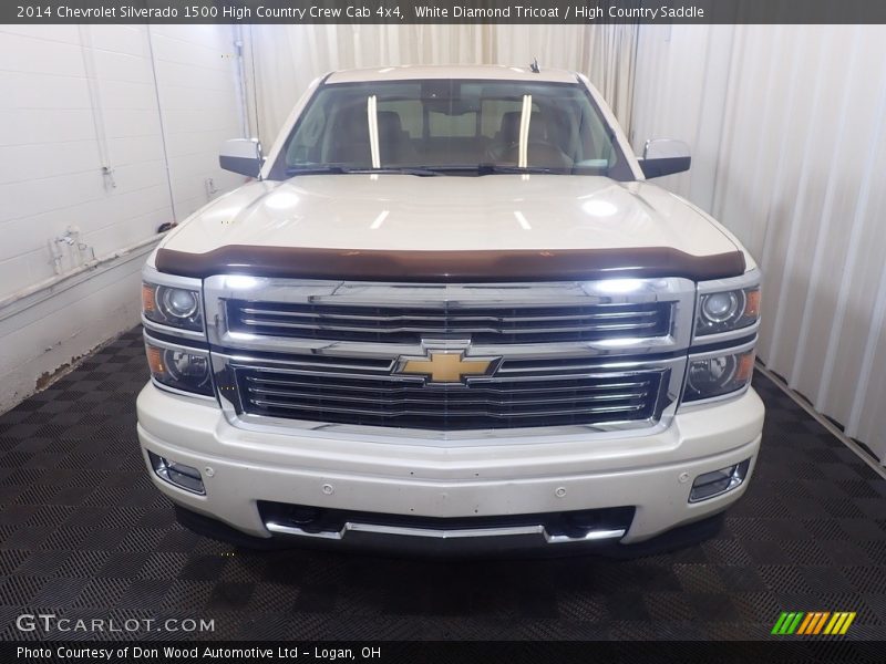 White Diamond Tricoat / High Country Saddle 2014 Chevrolet Silverado 1500 High Country Crew Cab 4x4