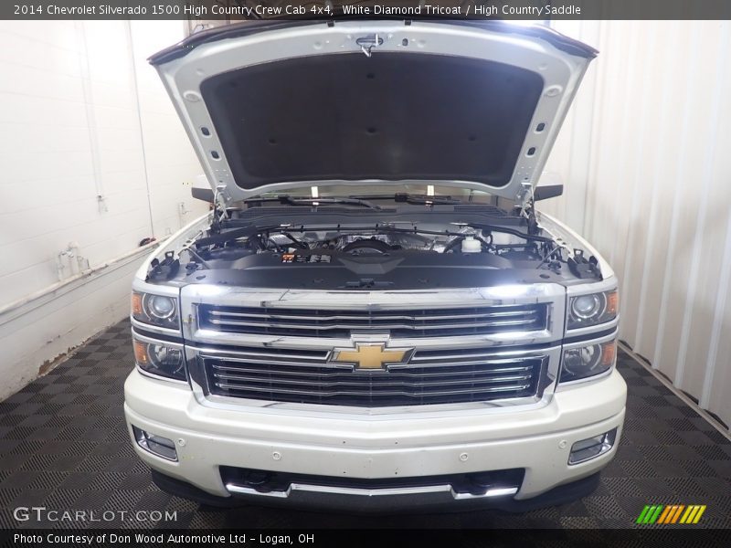 White Diamond Tricoat / High Country Saddle 2014 Chevrolet Silverado 1500 High Country Crew Cab 4x4