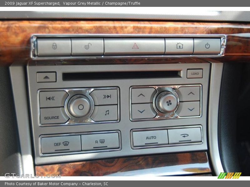 Vapour Grey Metallic / Champagne/Truffle 2009 Jaguar XF Supercharged
