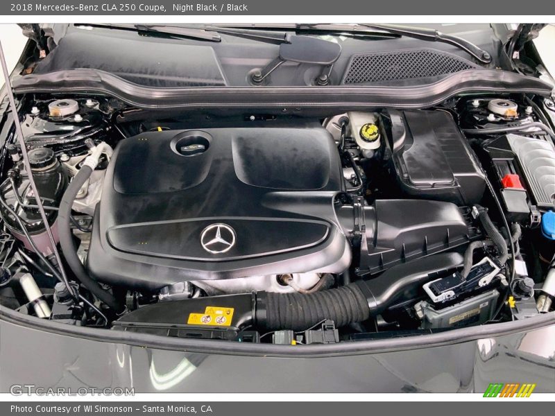 Night Black / Black 2018 Mercedes-Benz CLA 250 Coupe