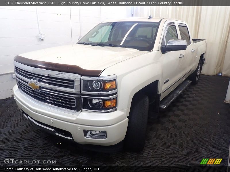 White Diamond Tricoat / High Country Saddle 2014 Chevrolet Silverado 1500 High Country Crew Cab 4x4