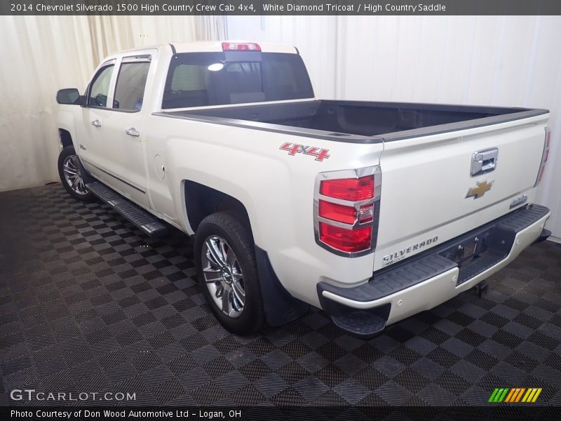 White Diamond Tricoat / High Country Saddle 2014 Chevrolet Silverado 1500 High Country Crew Cab 4x4