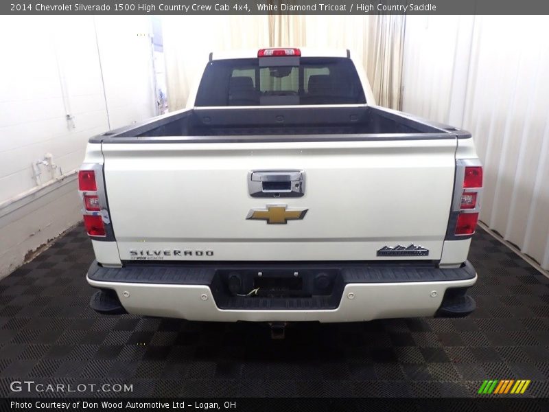 White Diamond Tricoat / High Country Saddle 2014 Chevrolet Silverado 1500 High Country Crew Cab 4x4