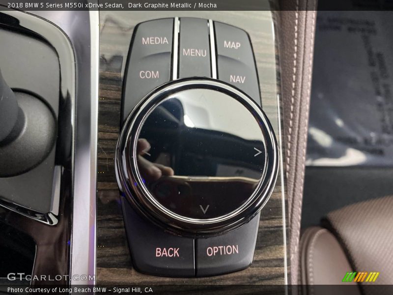 Controls of 2018 5 Series M550i xDrive Sedan