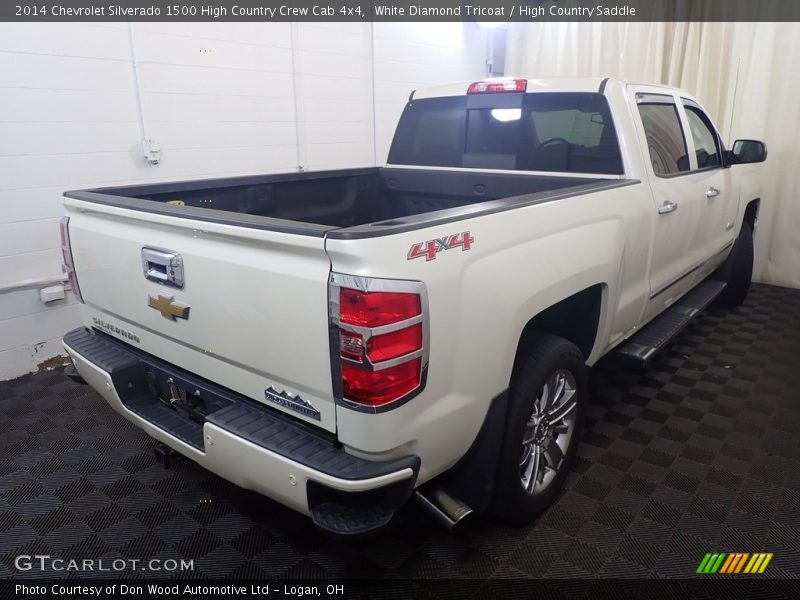 White Diamond Tricoat / High Country Saddle 2014 Chevrolet Silverado 1500 High Country Crew Cab 4x4