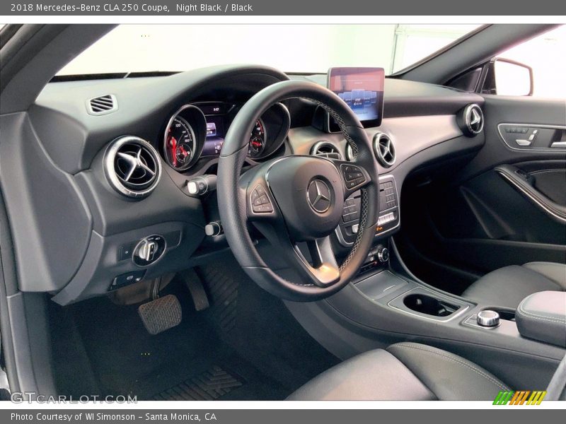 Night Black / Black 2018 Mercedes-Benz CLA 250 Coupe