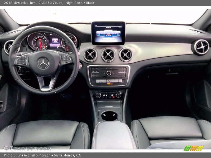 Night Black / Black 2018 Mercedes-Benz CLA 250 Coupe