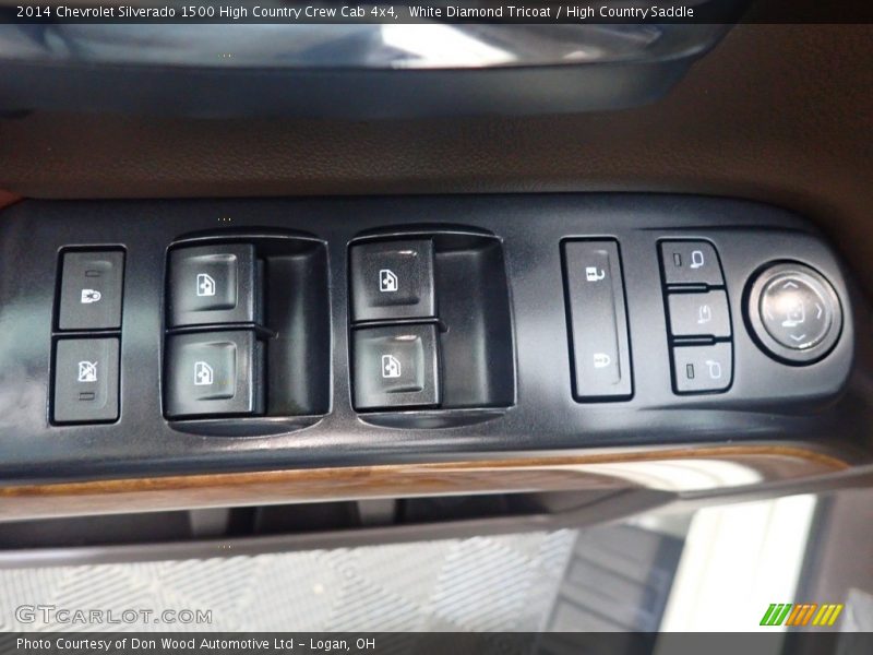 White Diamond Tricoat / High Country Saddle 2014 Chevrolet Silverado 1500 High Country Crew Cab 4x4