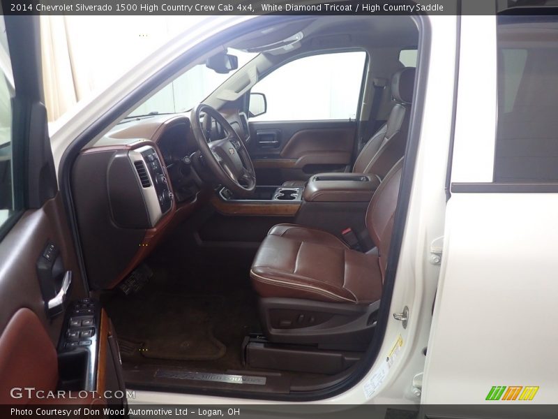 White Diamond Tricoat / High Country Saddle 2014 Chevrolet Silverado 1500 High Country Crew Cab 4x4