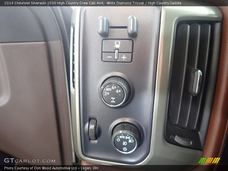 White Diamond Tricoat / High Country Saddle 2014 Chevrolet Silverado 1500 High Country Crew Cab 4x4