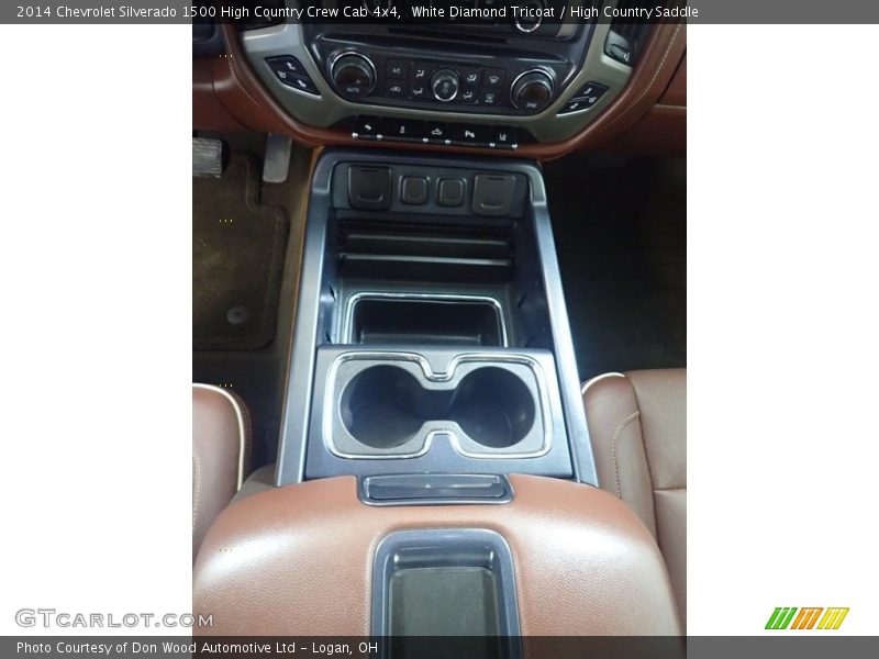 White Diamond Tricoat / High Country Saddle 2014 Chevrolet Silverado 1500 High Country Crew Cab 4x4