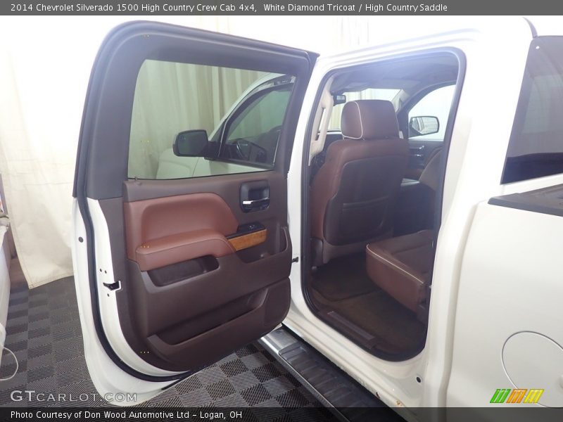 White Diamond Tricoat / High Country Saddle 2014 Chevrolet Silverado 1500 High Country Crew Cab 4x4