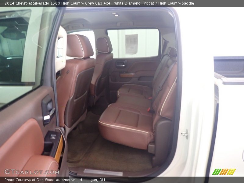 White Diamond Tricoat / High Country Saddle 2014 Chevrolet Silverado 1500 High Country Crew Cab 4x4
