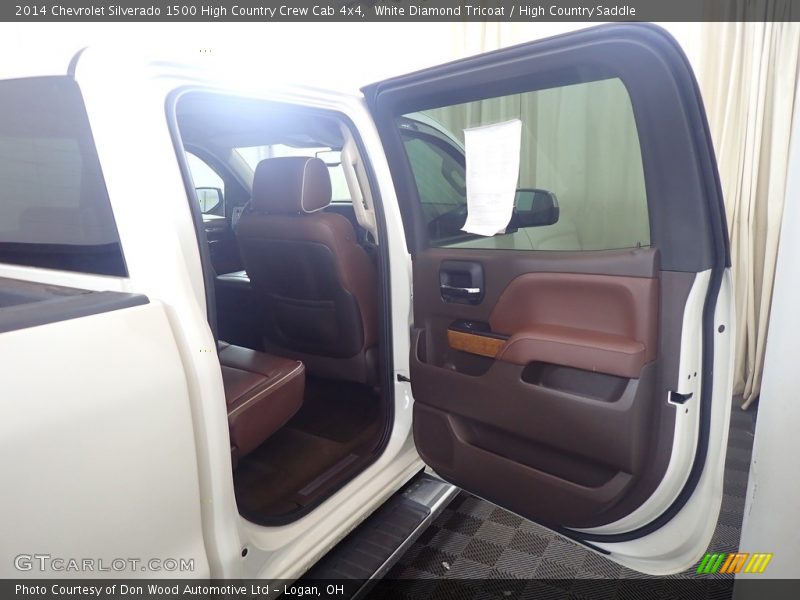 White Diamond Tricoat / High Country Saddle 2014 Chevrolet Silverado 1500 High Country Crew Cab 4x4