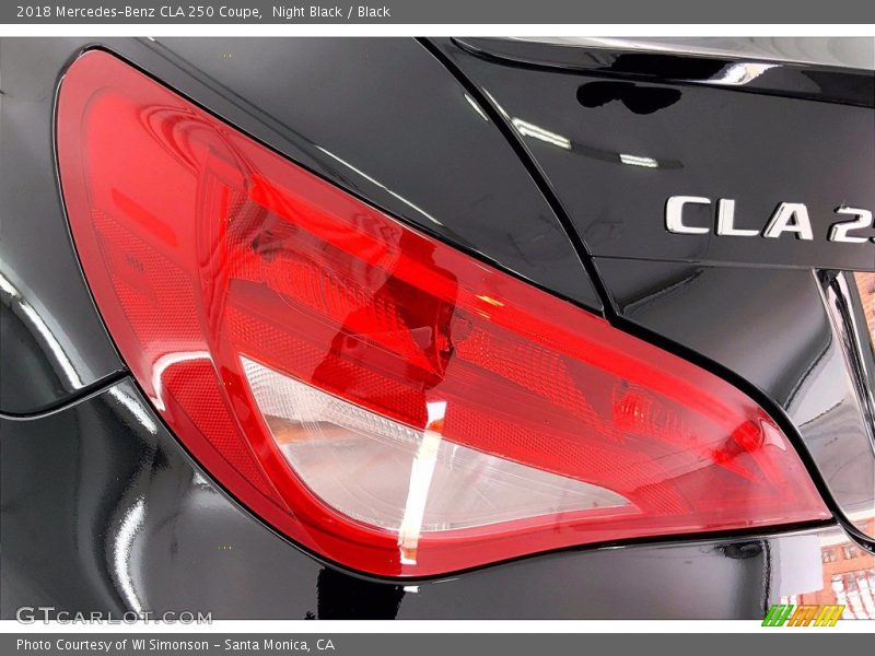 Night Black / Black 2018 Mercedes-Benz CLA 250 Coupe