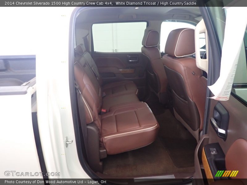 White Diamond Tricoat / High Country Saddle 2014 Chevrolet Silverado 1500 High Country Crew Cab 4x4
