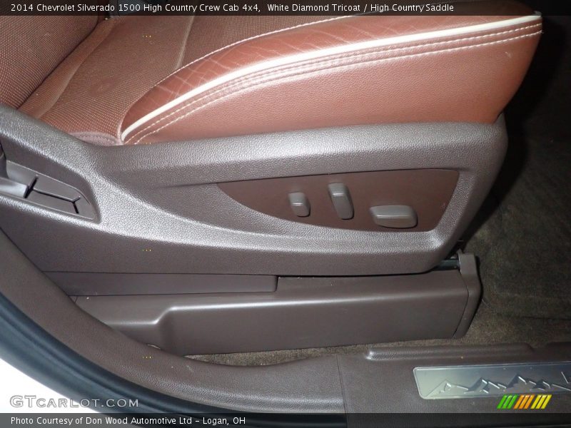 White Diamond Tricoat / High Country Saddle 2014 Chevrolet Silverado 1500 High Country Crew Cab 4x4