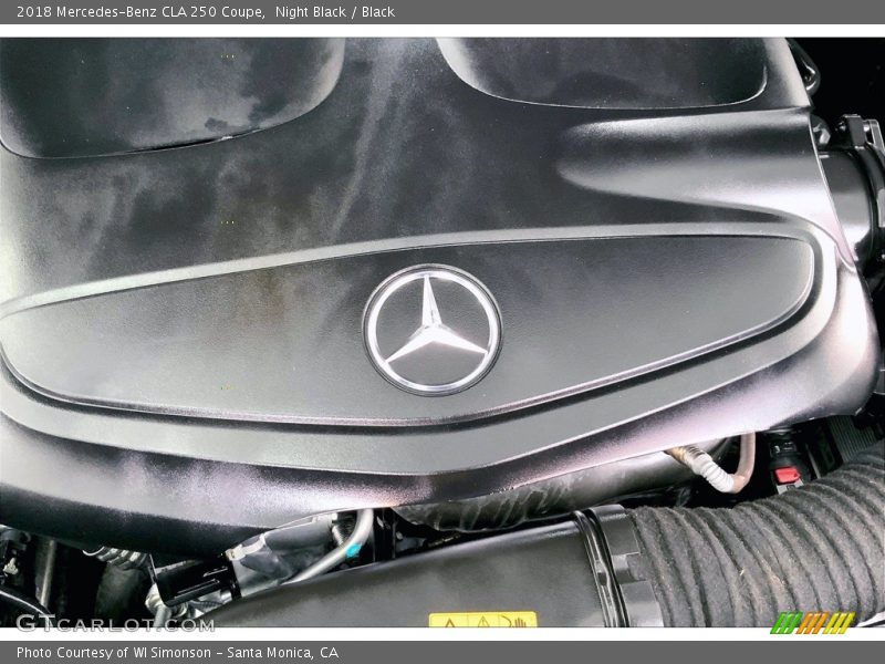Night Black / Black 2018 Mercedes-Benz CLA 250 Coupe