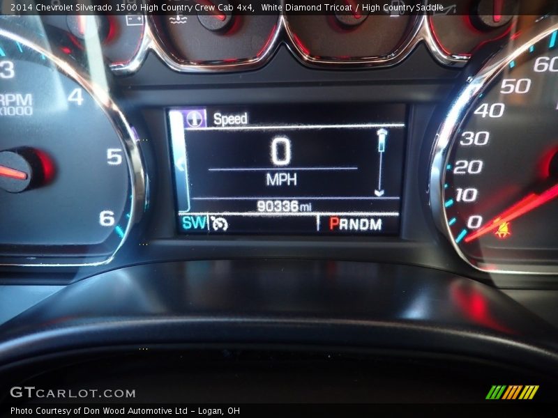White Diamond Tricoat / High Country Saddle 2014 Chevrolet Silverado 1500 High Country Crew Cab 4x4