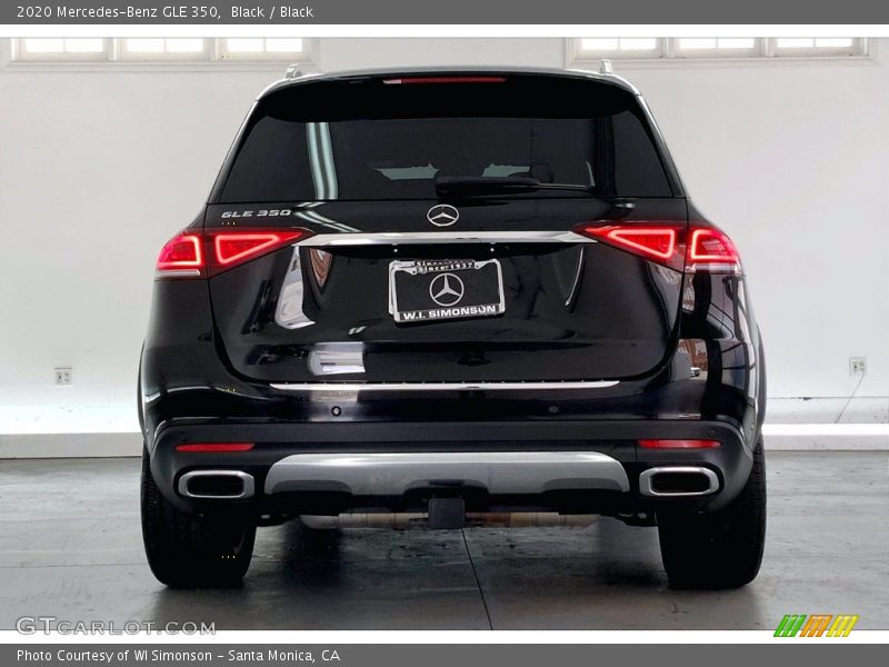 Black / Black 2020 Mercedes-Benz GLE 350