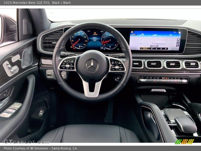 Black / Black 2020 Mercedes-Benz GLE 350