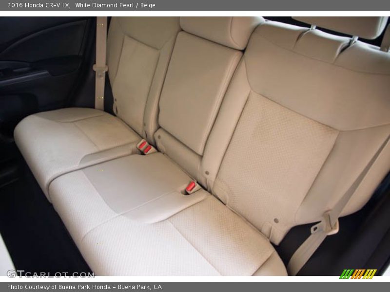 White Diamond Pearl / Beige 2016 Honda CR-V LX
