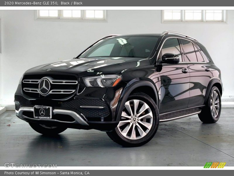 Black / Black 2020 Mercedes-Benz GLE 350