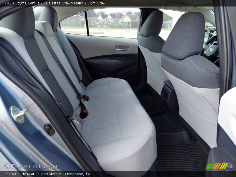 Celestite Gray Metallic / Light Gray 2020 Toyota Corolla L
