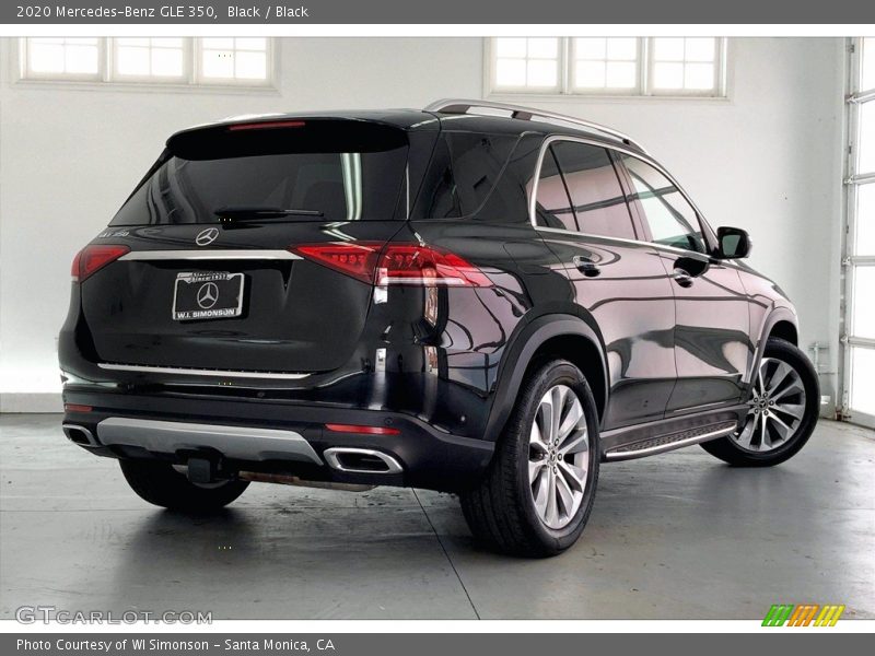 Black / Black 2020 Mercedes-Benz GLE 350