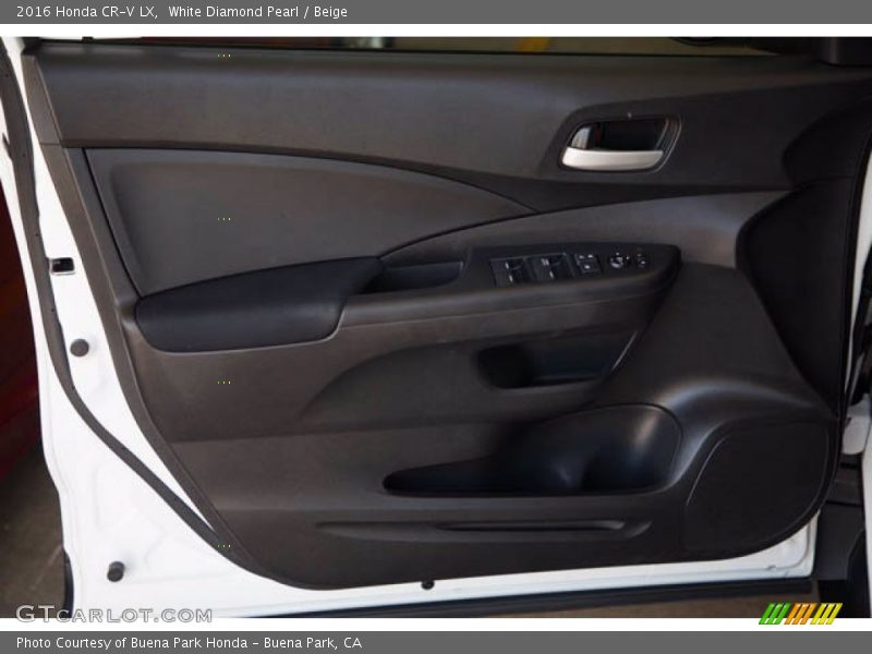 White Diamond Pearl / Beige 2016 Honda CR-V LX