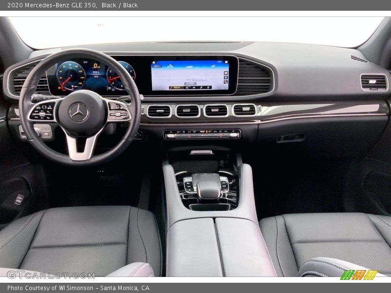 Black / Black 2020 Mercedes-Benz GLE 350