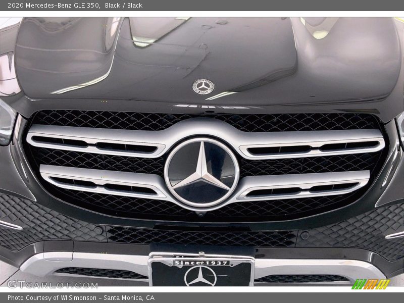 Black / Black 2020 Mercedes-Benz GLE 350
