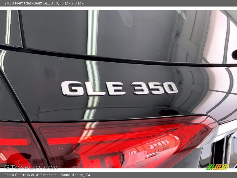 Black / Black 2020 Mercedes-Benz GLE 350