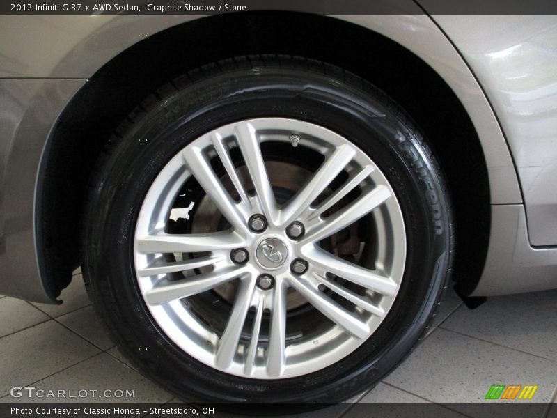 Graphite Shadow / Stone 2012 Infiniti G 37 x AWD Sedan