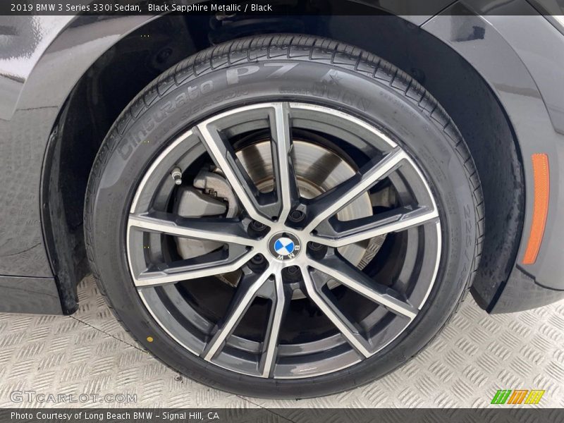 Black Sapphire Metallic / Black 2019 BMW 3 Series 330i Sedan