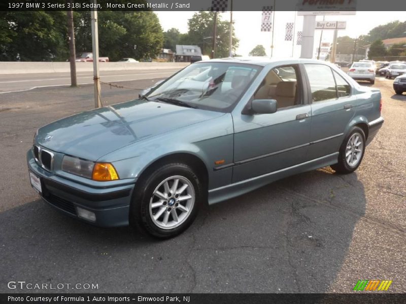 Morea Green Metallic / Sand 1997 BMW 3 Series 318i Sedan