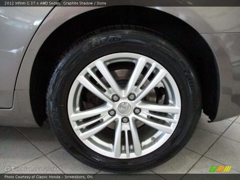 Graphite Shadow / Stone 2012 Infiniti G 37 x AWD Sedan