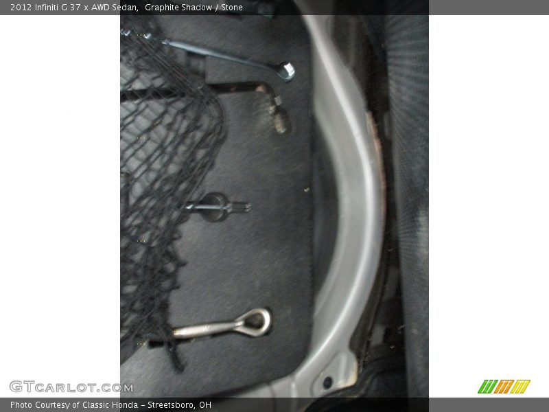 Graphite Shadow / Stone 2012 Infiniti G 37 x AWD Sedan