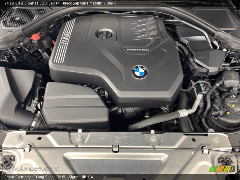 Black Sapphire Metallic / Black 2019 BMW 3 Series 330i Sedan