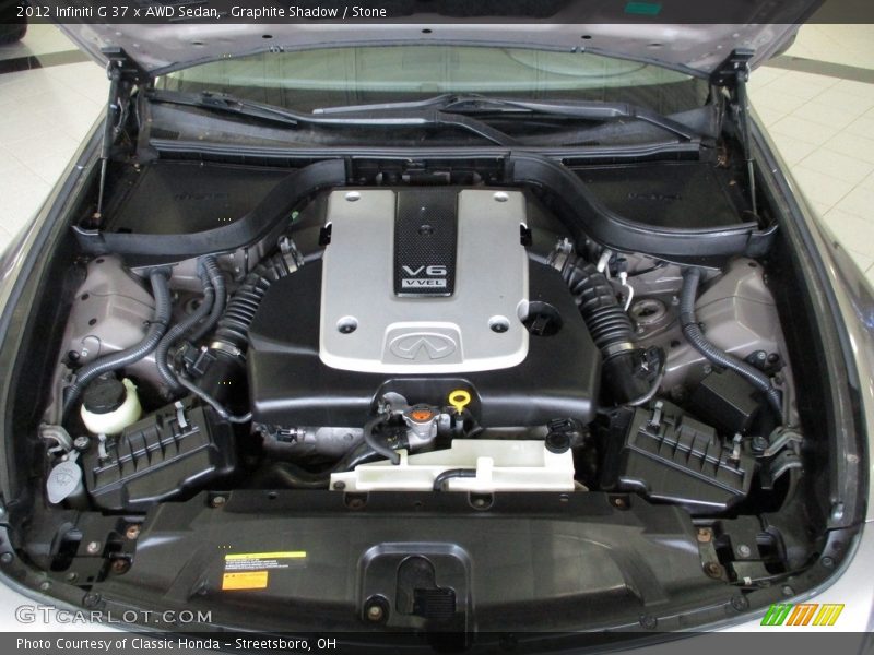 Graphite Shadow / Stone 2012 Infiniti G 37 x AWD Sedan
