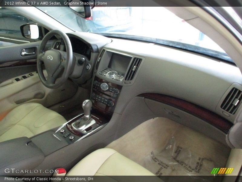 Graphite Shadow / Stone 2012 Infiniti G 37 x AWD Sedan