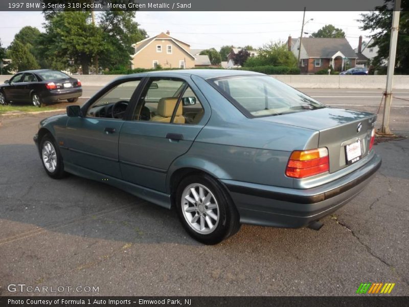 Morea Green Metallic / Sand 1997 BMW 3 Series 318i Sedan