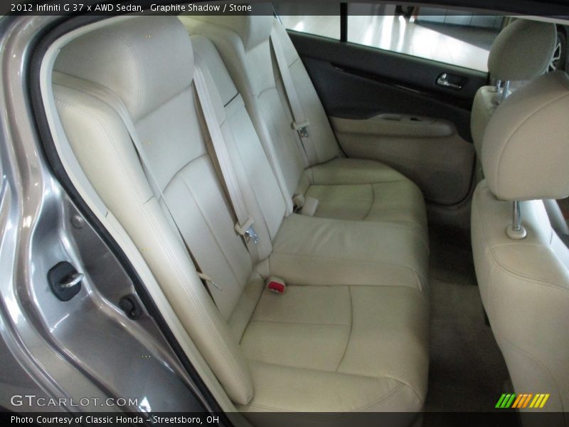 Graphite Shadow / Stone 2012 Infiniti G 37 x AWD Sedan