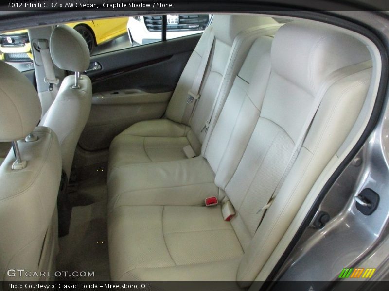 Graphite Shadow / Stone 2012 Infiniti G 37 x AWD Sedan