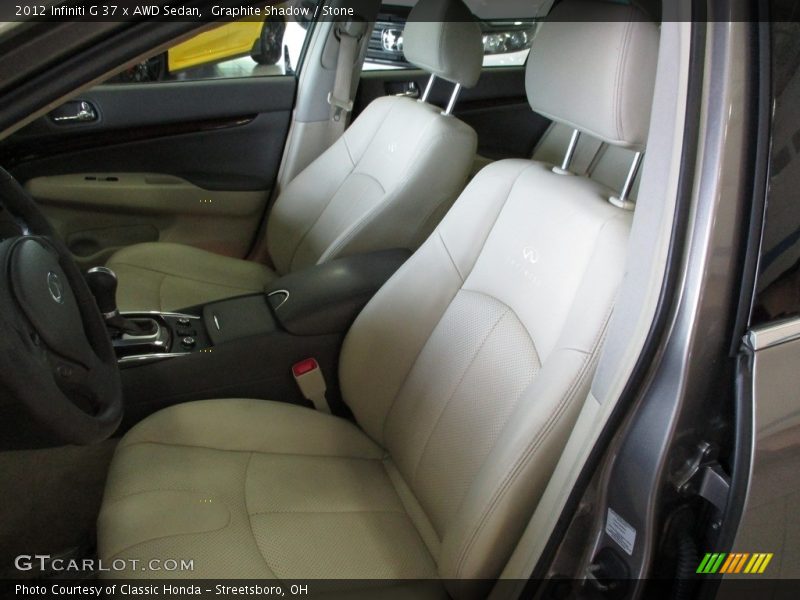 Graphite Shadow / Stone 2012 Infiniti G 37 x AWD Sedan