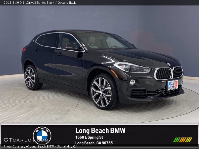 Jet Black / Oyster/Black 2018 BMW X2 sDrive28i