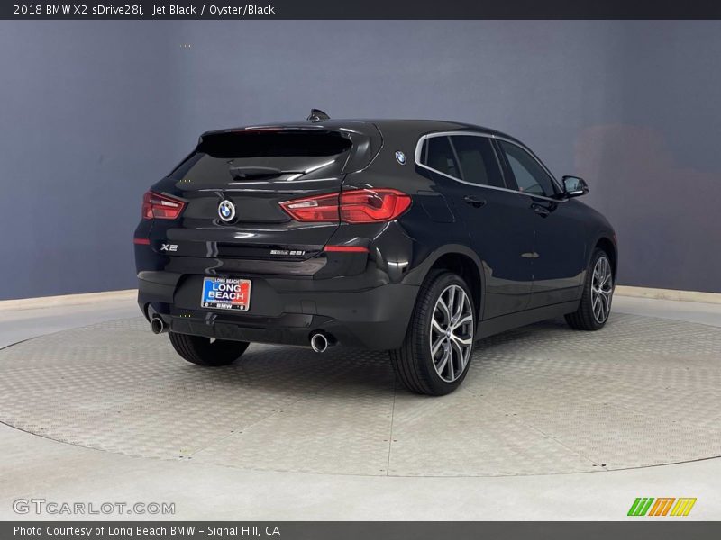 Jet Black / Oyster/Black 2018 BMW X2 sDrive28i
