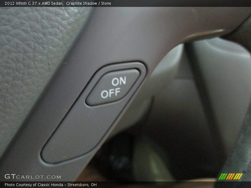 Graphite Shadow / Stone 2012 Infiniti G 37 x AWD Sedan